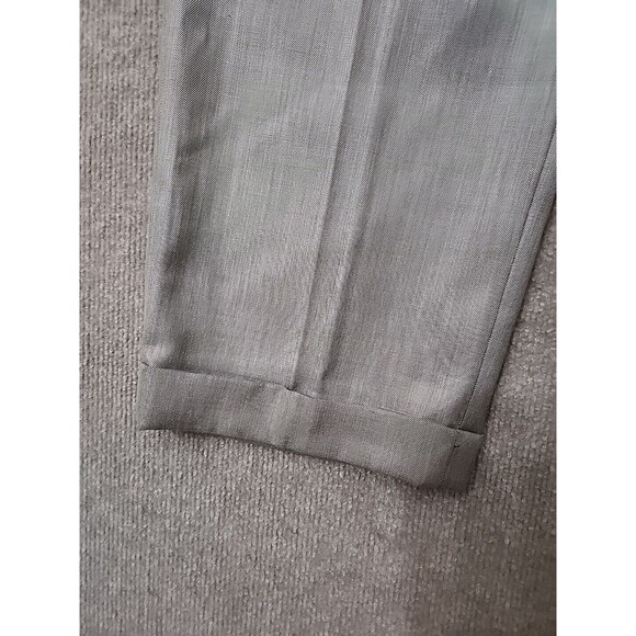 Axist Straight Leg Dress Pants Mens 33x30 Gray Patterned Performance Stretch NEW - Picture 4 of 10